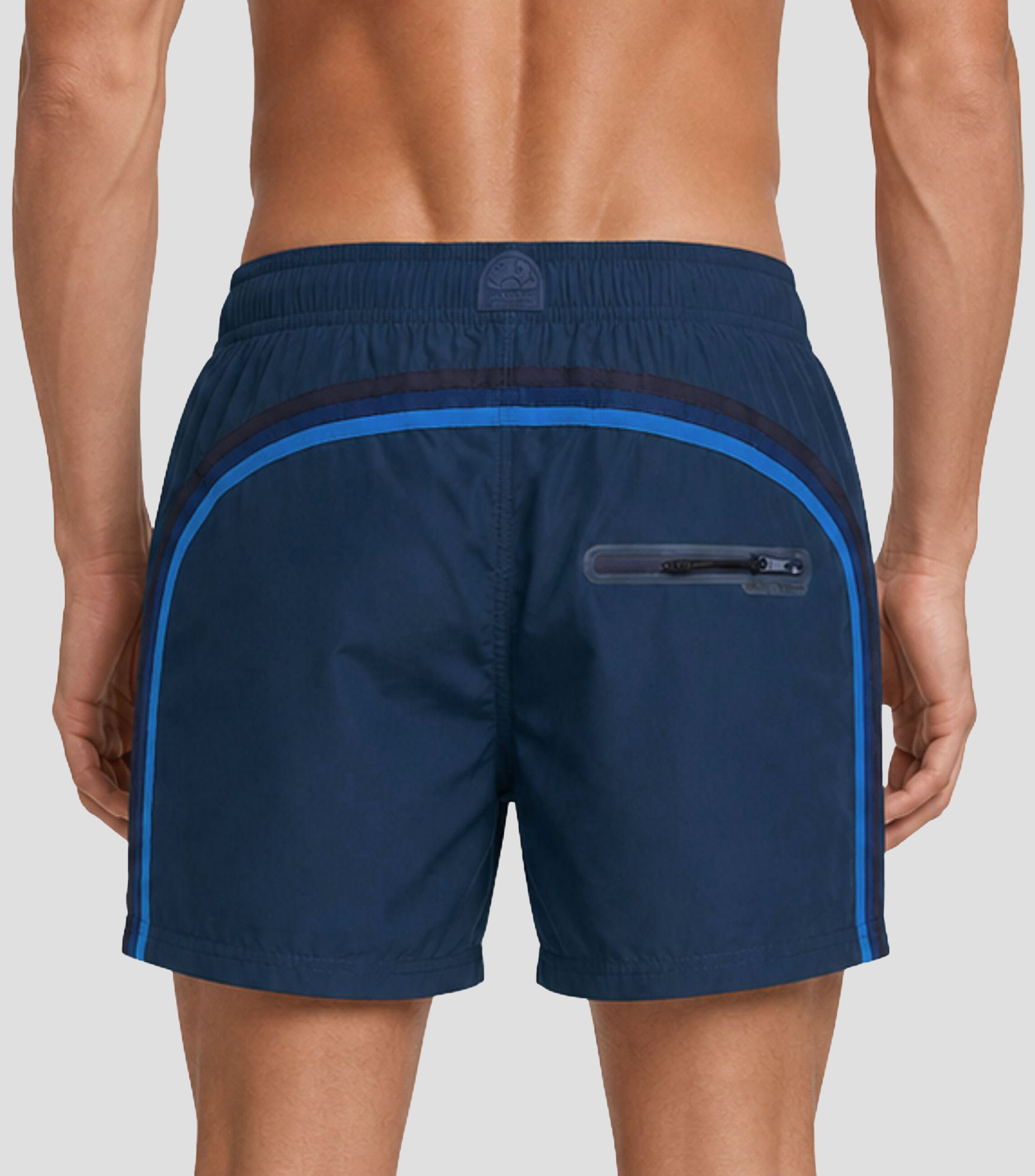 Traje de baño corto Liso Hombre